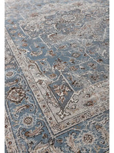 Da Vinci Segovia Grey Blue Traditional Rug - Pendle Village Furniture